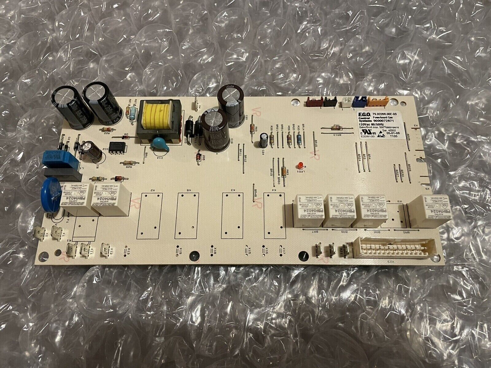 BOSCH THERMADOR STOVE 962058 PC BOARD NEW