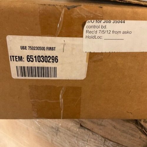 Asko Washer/Dryer Combo Control Board  750230500 Genuine OEM