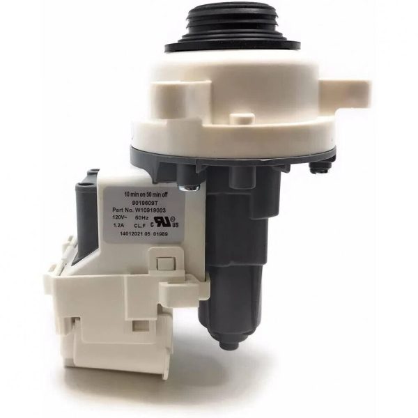 New Washing Machine Drain Pump for Whirlpool W10919003 - Image 2