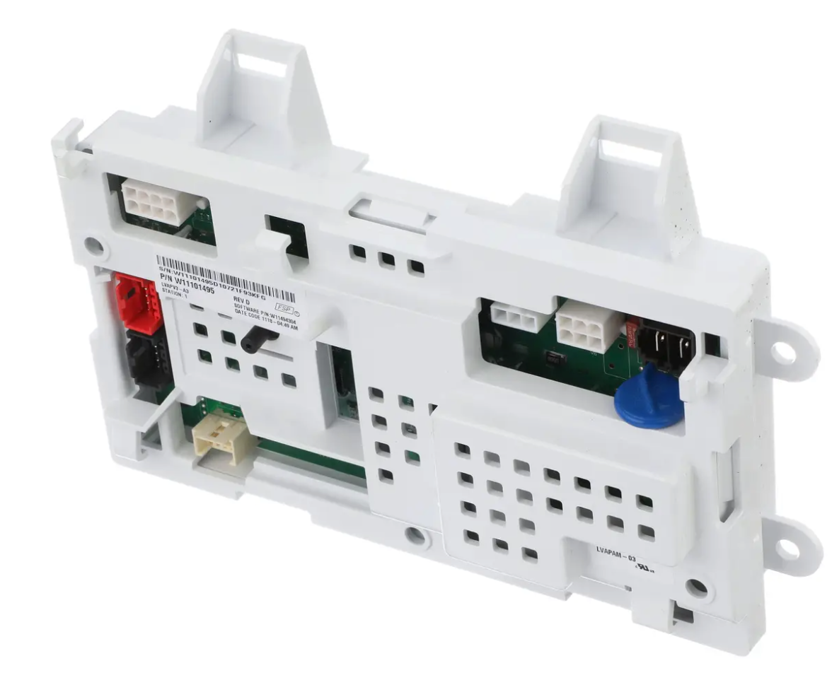New Genuine OEM Whirlpool W11170645 Control Board with Housing, Washing Machine