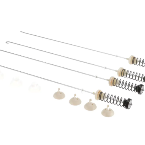 Whirlpool W10780048 Rod & Spring Kit, Tub Suspension, Pack of 4, Washing Machine