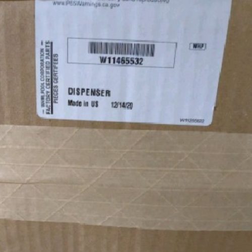 New Genuine OEM W11465532 Whirlpool Dispenser OEM W11465532