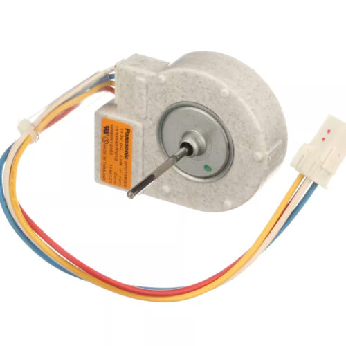 New OEM GE WR60X10209 Fan Motor, 11.3 Volt DC, 2.2 Watt, Condenser, Refrigerator