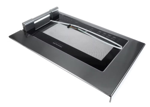 New OEM Frigidaire 5304504071 Door Assembly with Controls, Stainless Steel