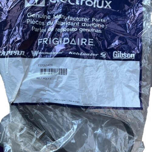 New Genuine OEM Electrolux Frigidaire Washer Drive Belt 137051400