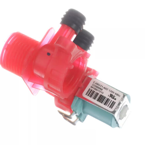 Whirlpool W11168743 Solenoid Valve, Hot Water, 120 Volt, 60HZ, Washing Machine