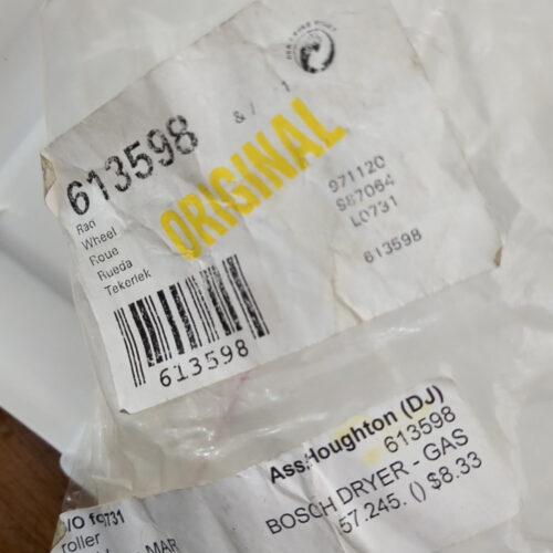 00613598 Bosch Wheel OEM 613598