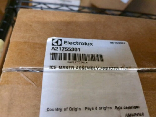 New Genuine OEM Electrolux Frigidaire Refrigerator Ice Maker Assembly A21755301