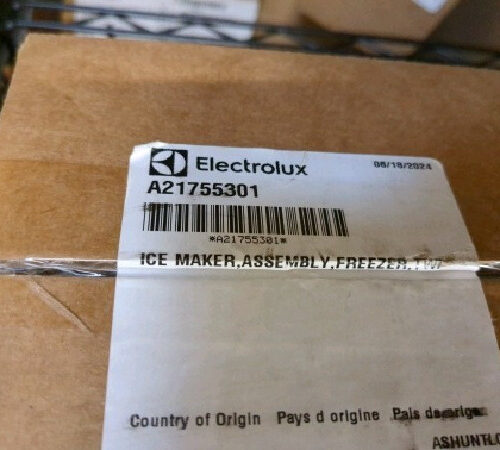 New Genuine OEM Electrolux Frigidaire Refrigerator Ice Maker Assembly A21755301