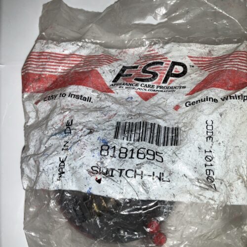 Whirlpool Washer Water-Level Pressure Switch 8181695