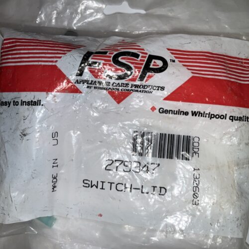 279347, WP279347, W10820036, Door Switch For Whirlpool, KitchenAid, Roper, Esta