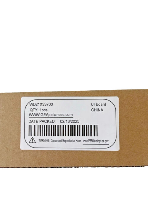 New Genuine OEM WD21X33700 GE Dishwasher User Control Board
